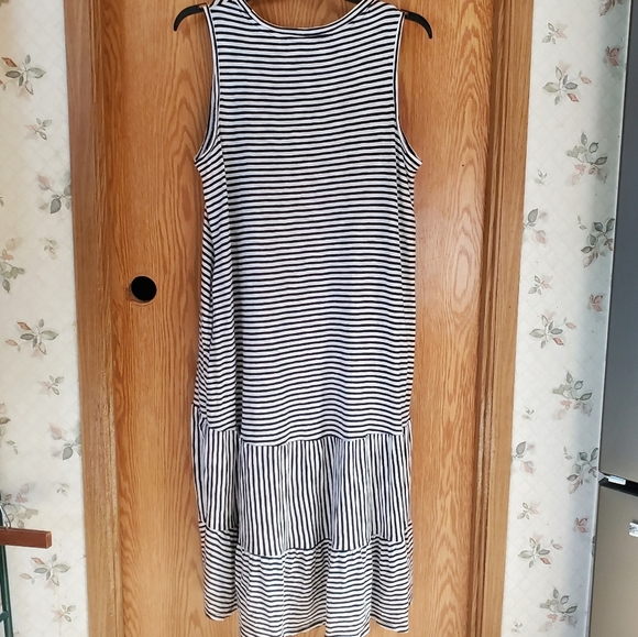 Time & Tru teired sleeveless sleeveless midi tshirt dress size XL (16-18) - Picture 13 of 14